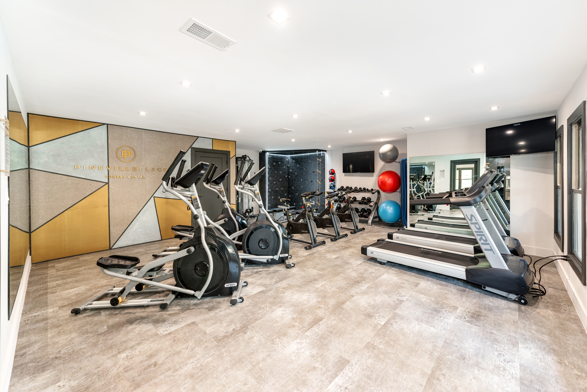 Pineville NC Apartment Fitness Center